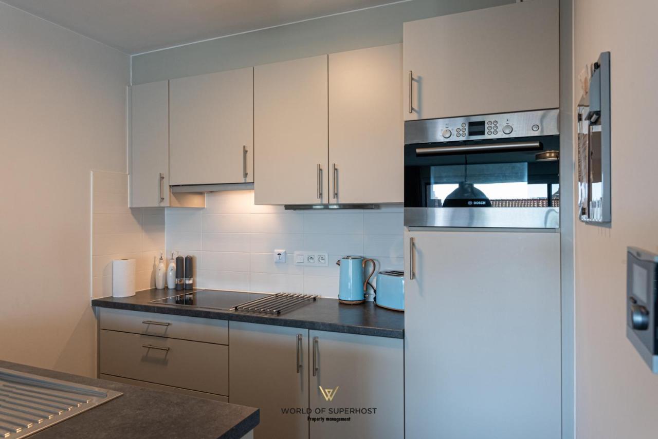 New Modern Apartment Near The Sea And City Centre Ostende Exterior foto